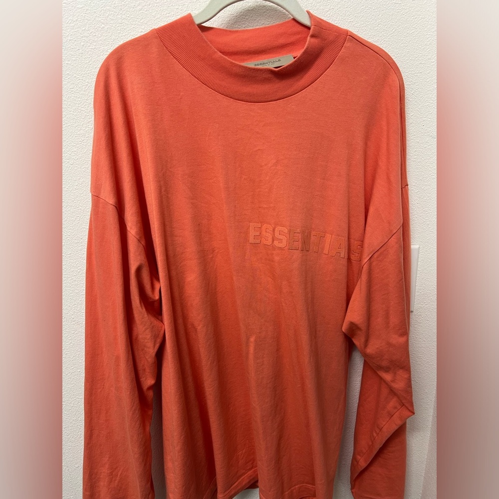 Essentials Mock Neck Sweatshirt and Long Sleeve